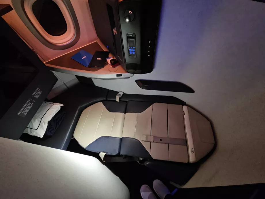 Sofa foldet ut til en seng