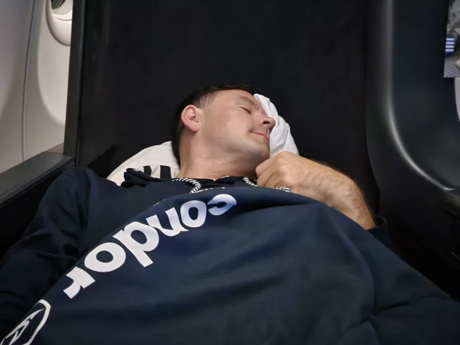 Jeg sover i Prime Seat