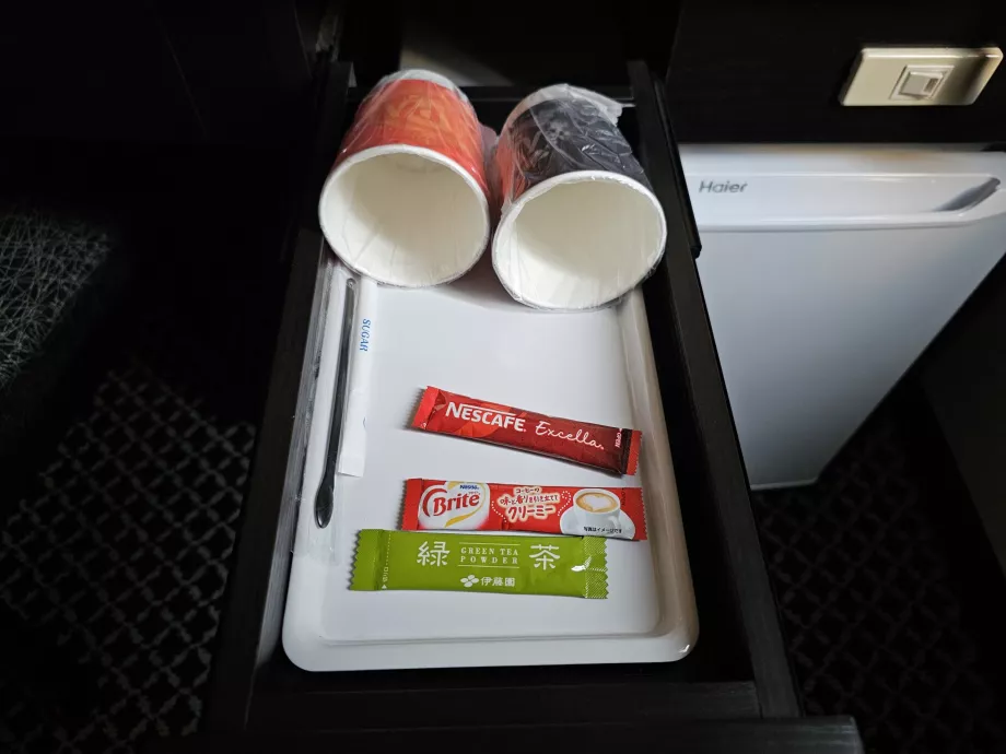 Pulverkaffe og grønn te