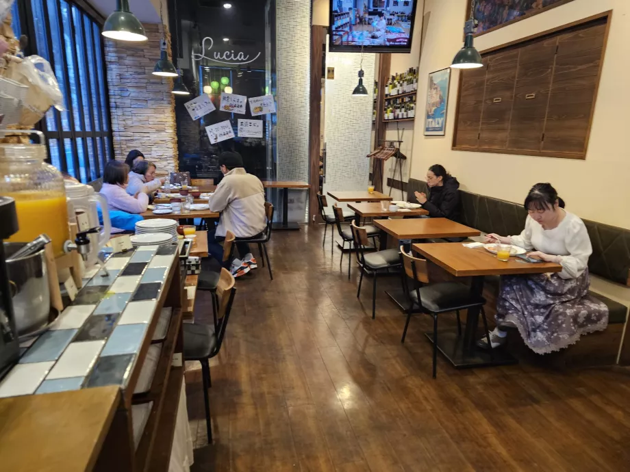 Frokost - pizzeria Lucia