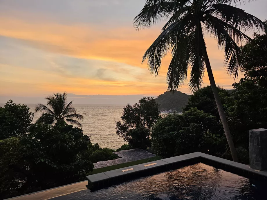 Morgenutsikt fra rommet