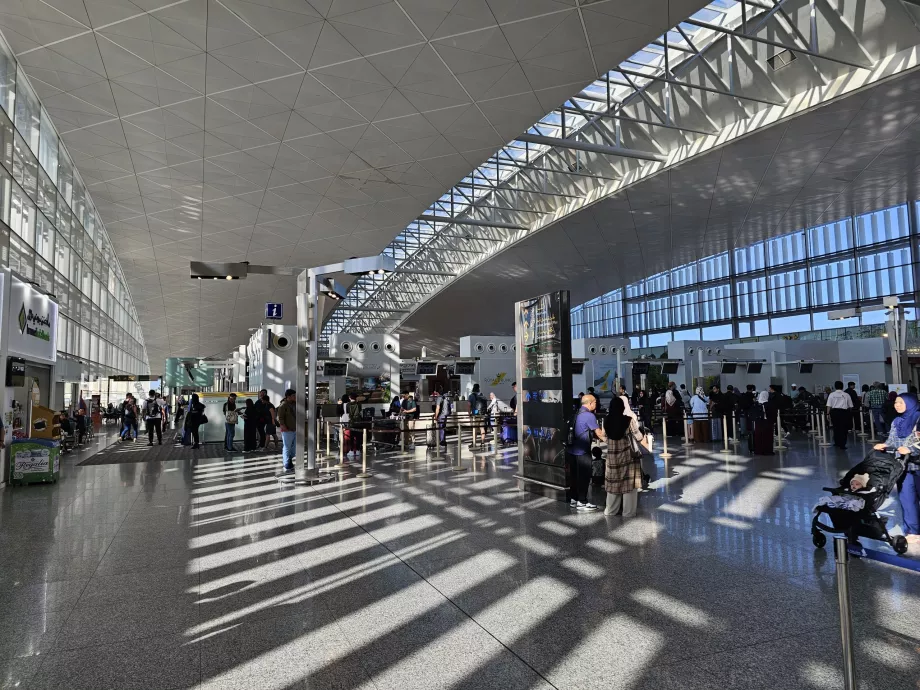 Avgangsterminal, Brunei lufthavn