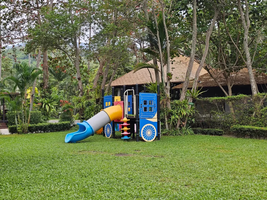 Liten lekeplass for barn