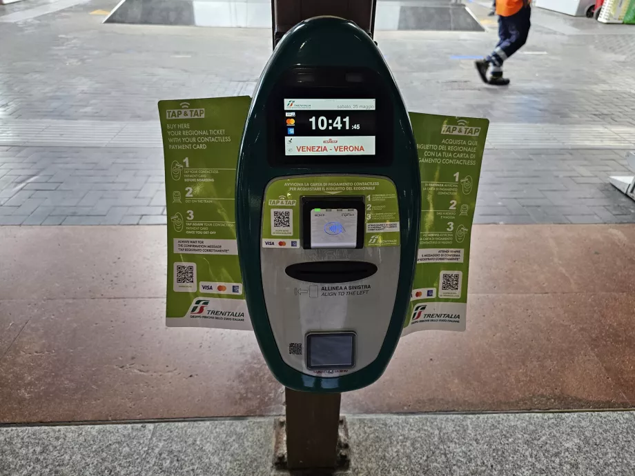 Validator for billetter og kortbetalinger