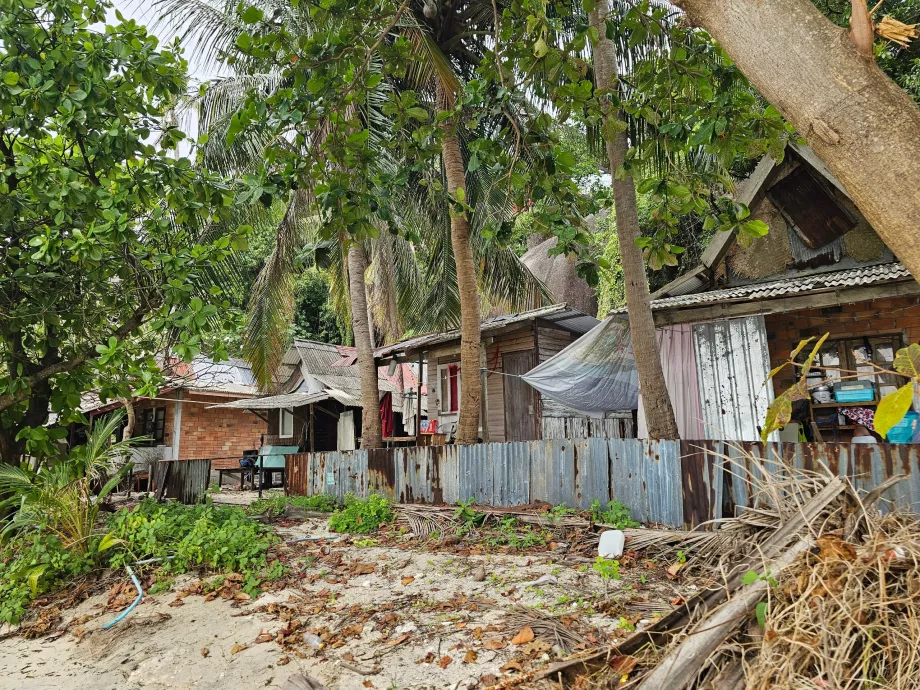 Rin Nai Beach, et slumområde ved stranden