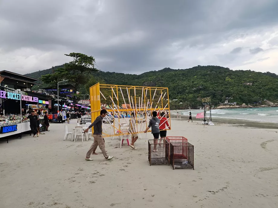 Forberedelser til fullmånefest - ettermiddag