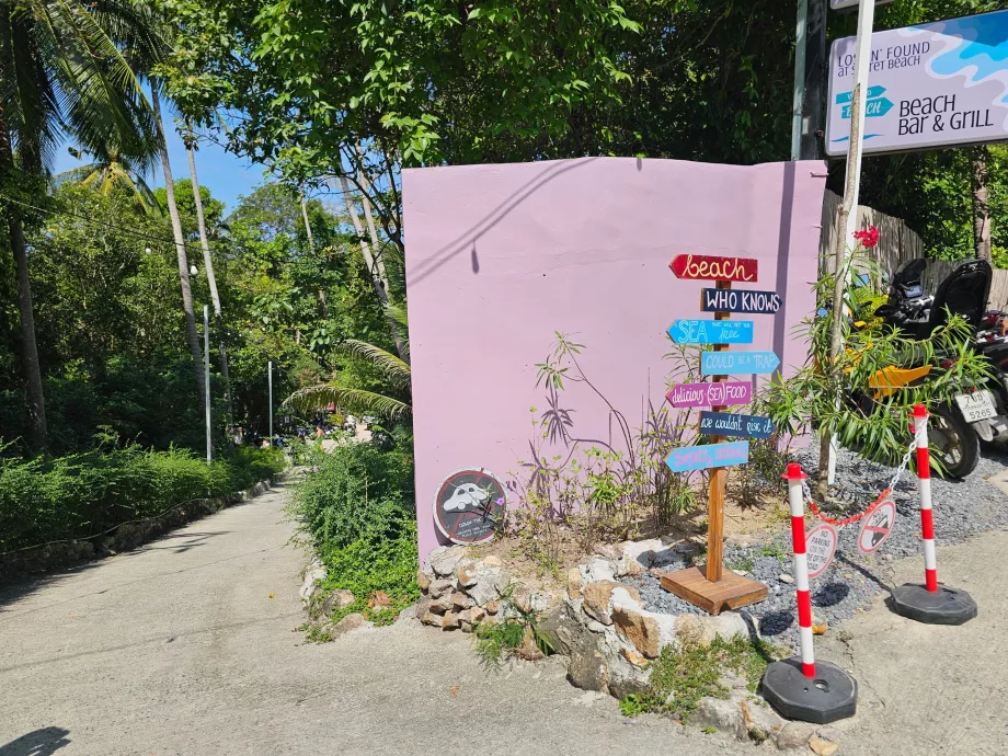 Veien til Secret Beach