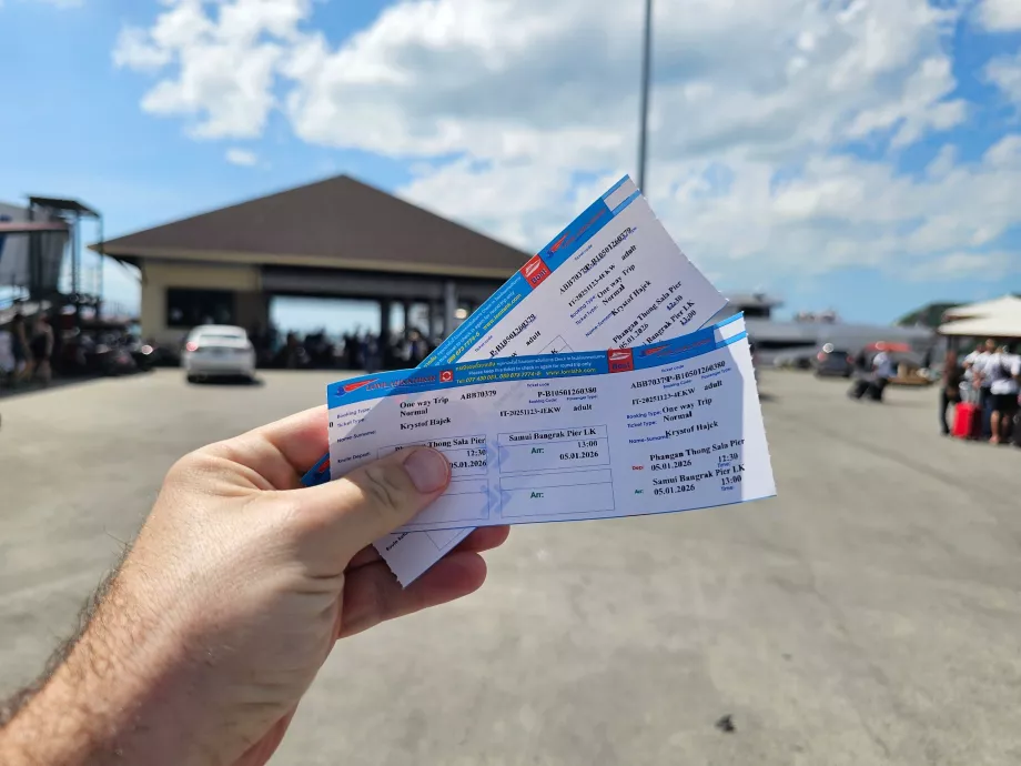 Fergebillett Koh Phangan - Koh Samui