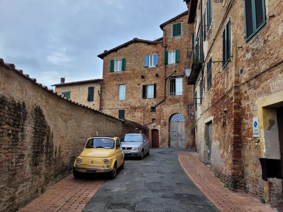 Stilige hjørner av Siena