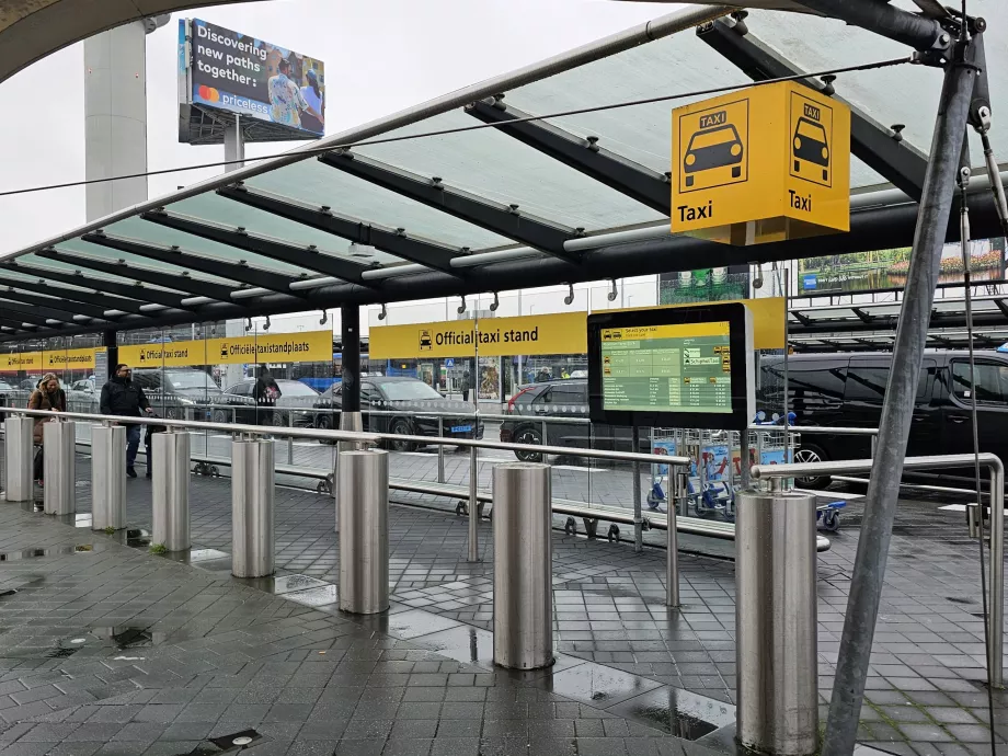 Offisielle drosjeholdeplasser