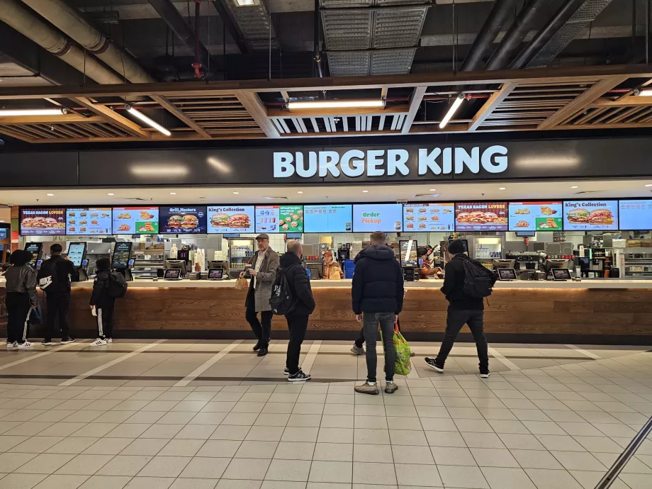 Burger King, AMS lufthavn