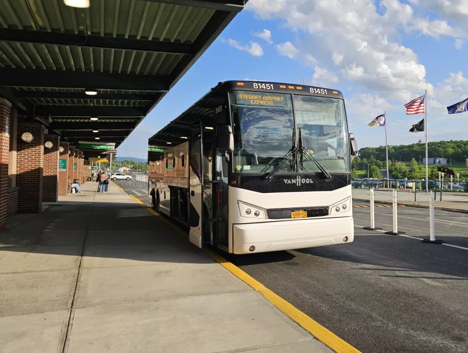 Megabus til New York sentrum