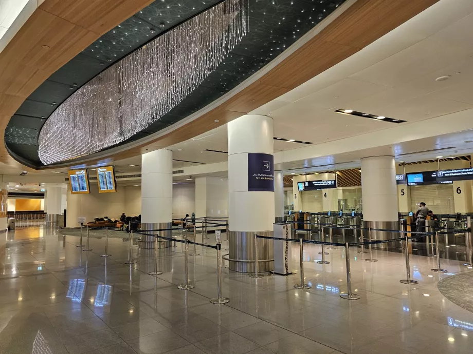 Sikkerhetskontroll for overgangsflyvninger