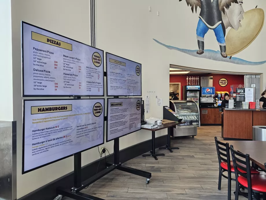 Restaurant i det offentlige området