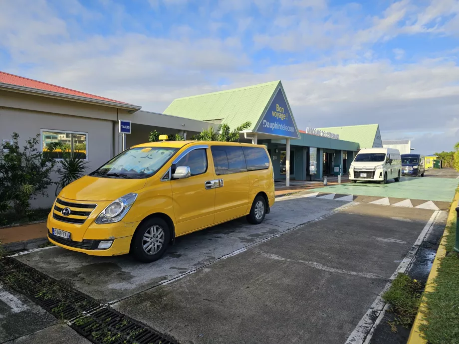 Drosje, Grand Case flyplass
