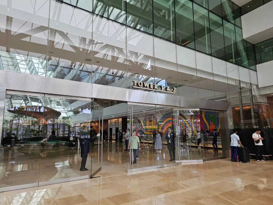 Inngang til hovedresepsjonen