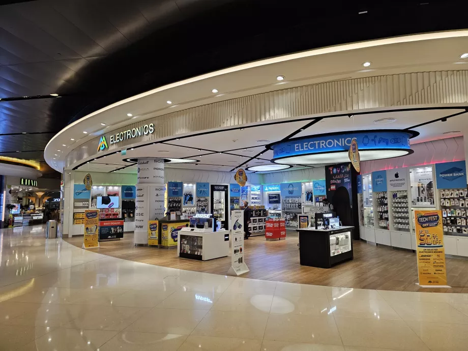 Butikker med reiseelektronikk