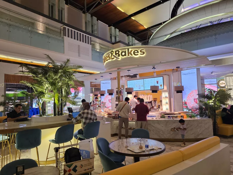 Konditori, transittområde