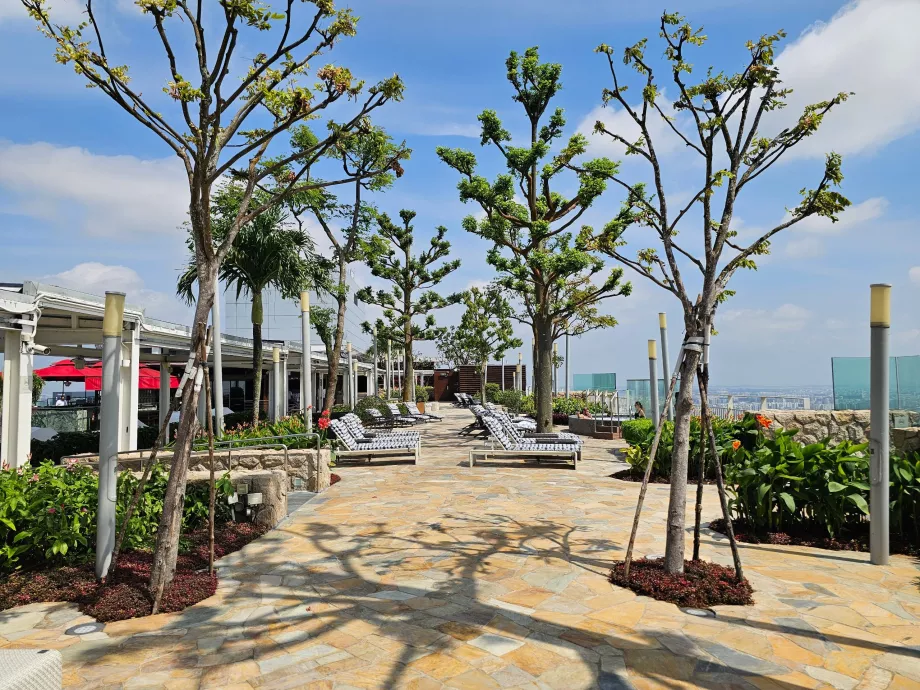 Solsenger på takterrassen på MBS Hotel