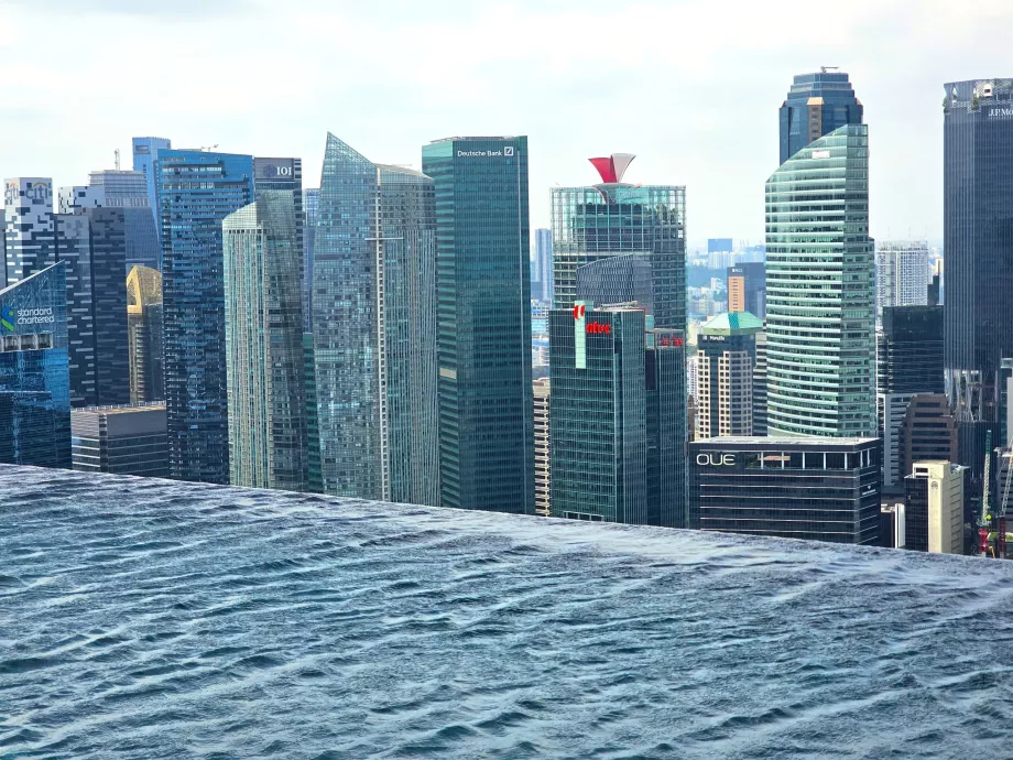 Evighetsbasseng på Marina Bay Sands