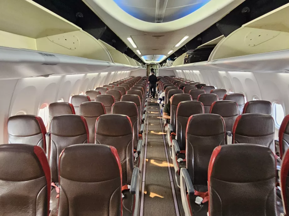Seter på økonomiklasse, Batik Air
