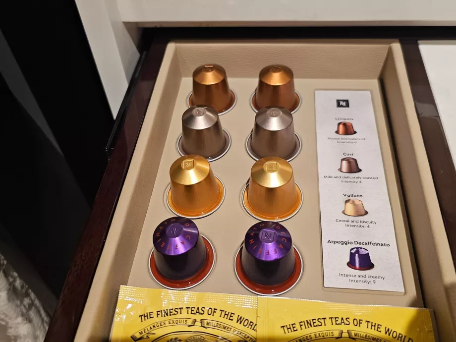 Kapsler til kaffemaskinen