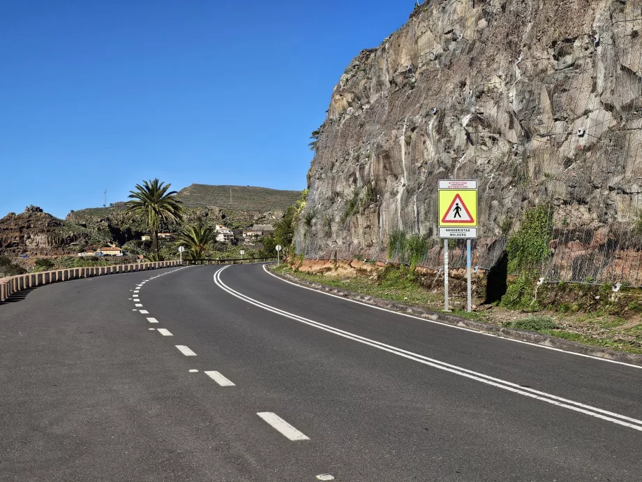 Advarsel mot fotgjengere