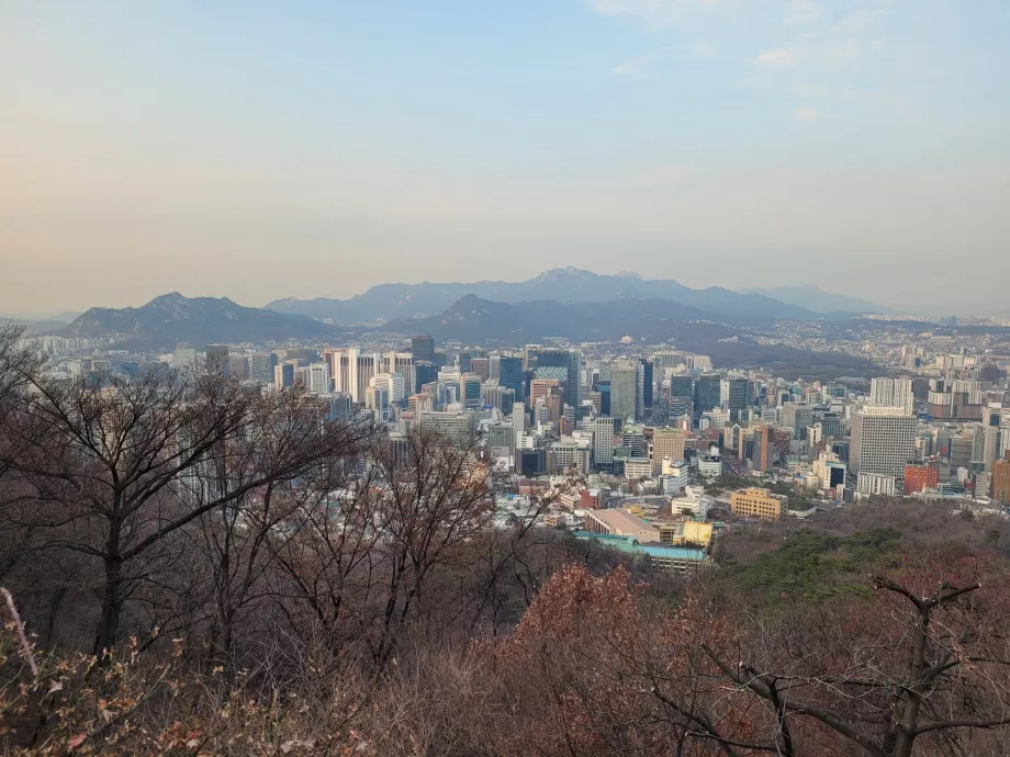 Utsikt fra Namsan Hill