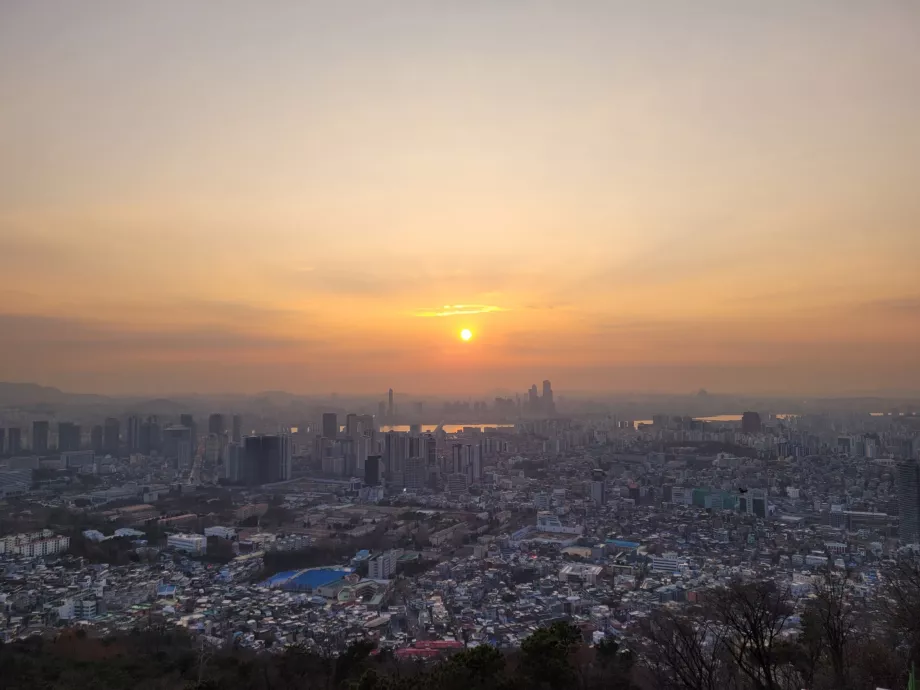Utsikt fra Namsan Hill