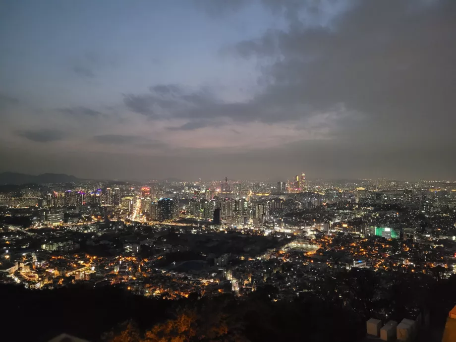 Utsikt fra Namsan Hill