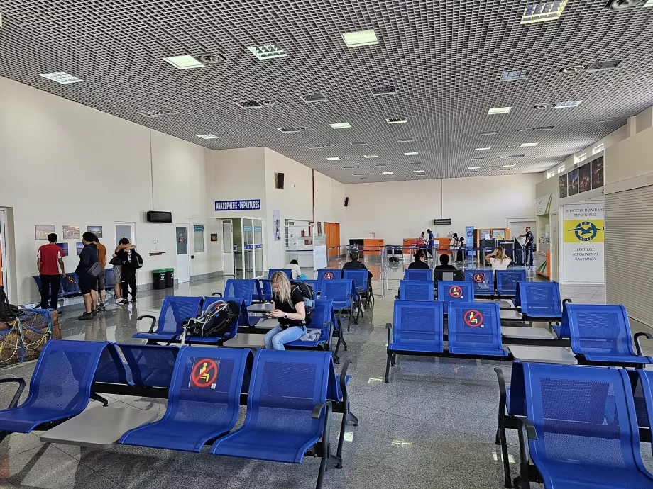 Innsjekkingshallen på Kalymnos lufthavn