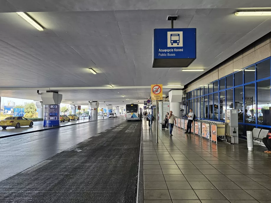 Markeringer av bussholdeplasser