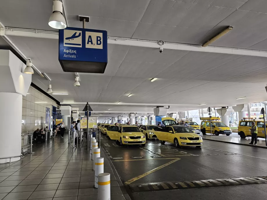 Taxi, Athen flyplass
