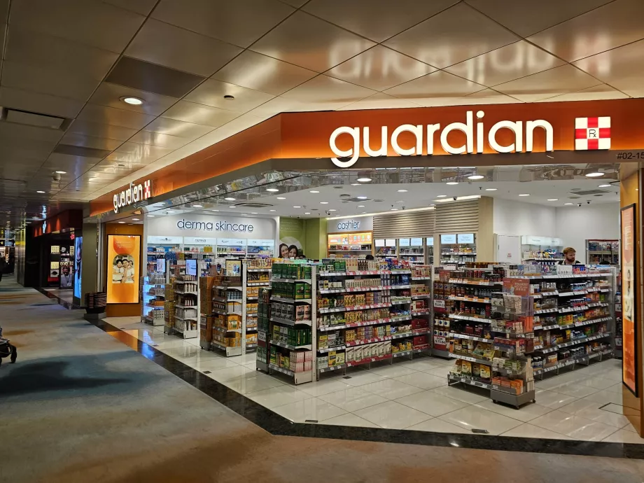 Apotek, Terminal 2, transittområdet