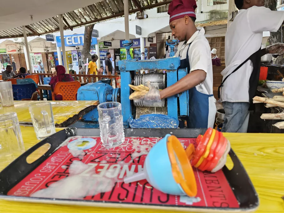 Tilberedning av sukkerrør