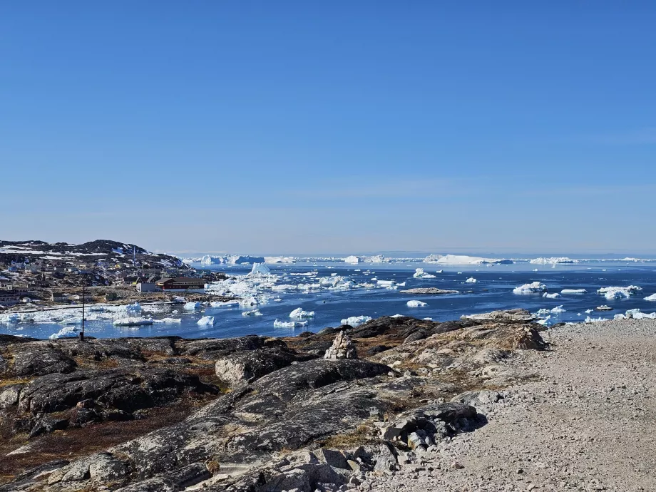 Utsikt fra Hotel Arctic