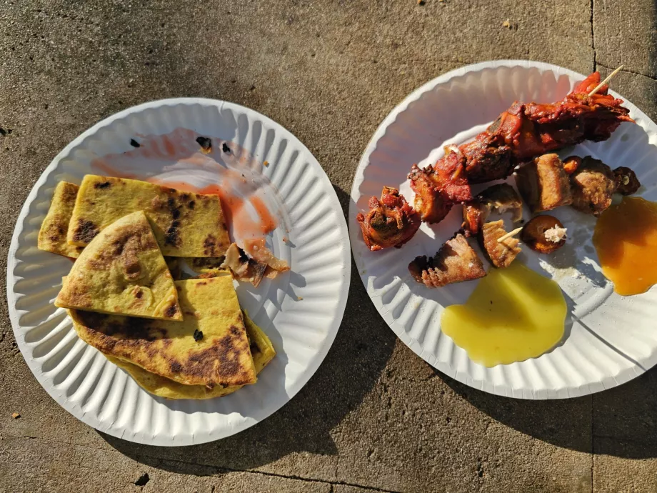 Middagen min i Forodhani-parken