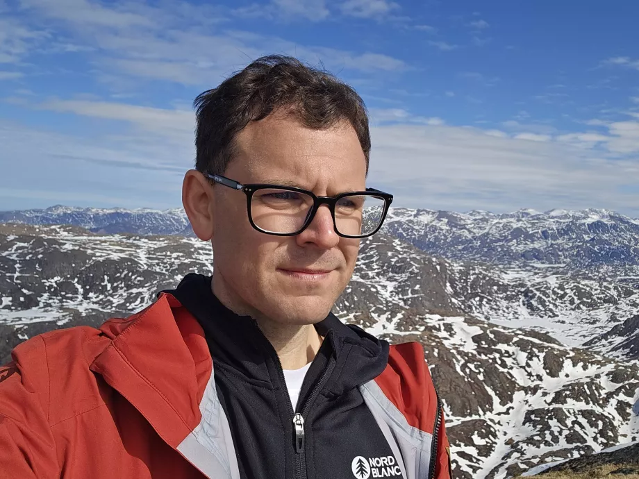 Christopher på Palasip Qaqqaa