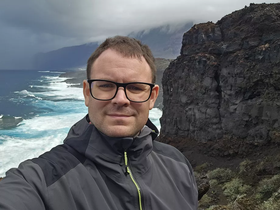 Utsikt fra Charco Azul