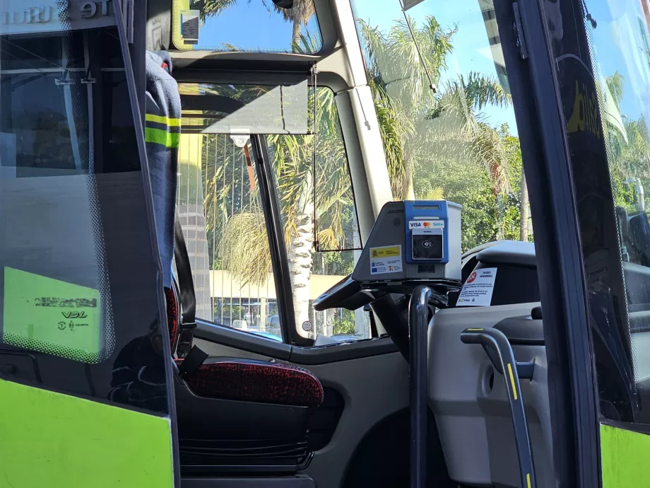 Billettvalidator + betaling med kort