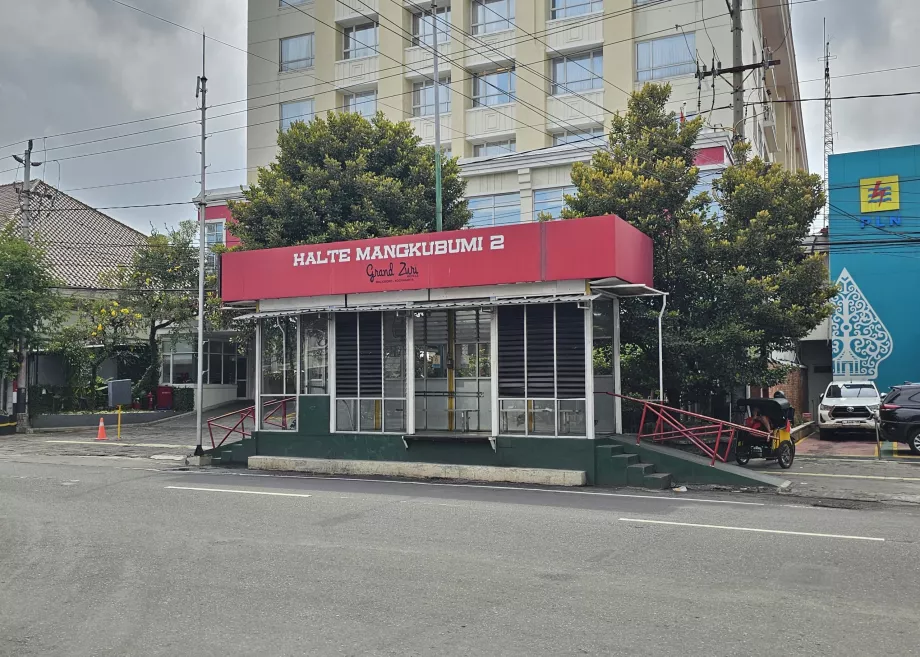 TransJogja bussholdeplass