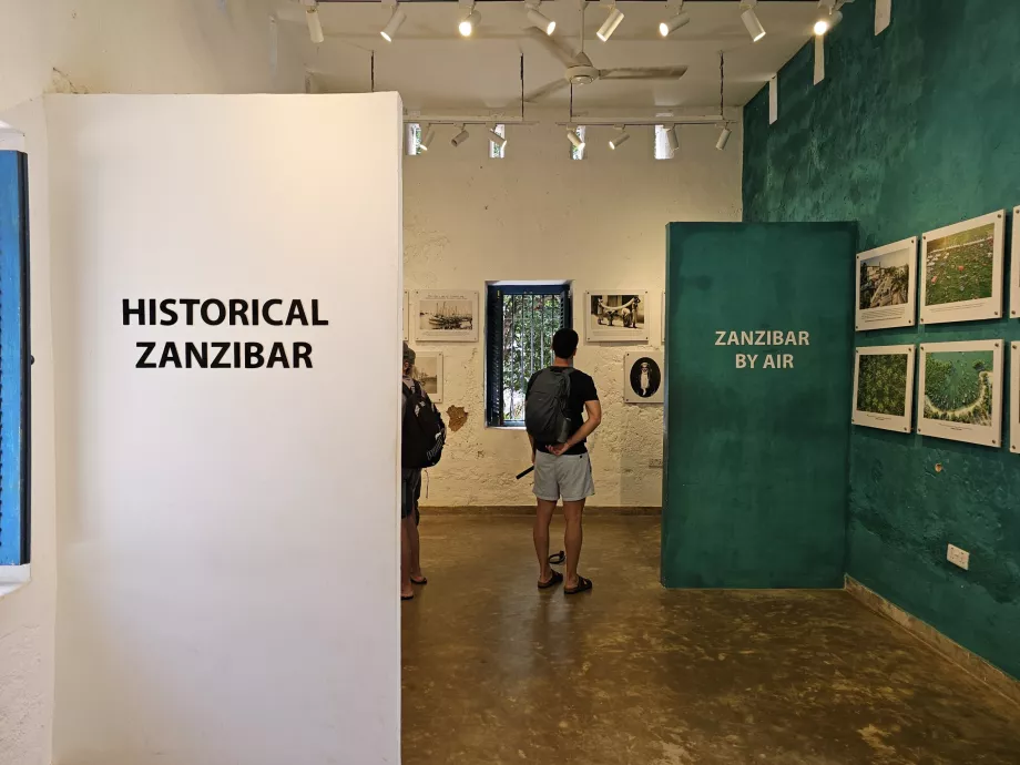 Prison Island, et lite museum