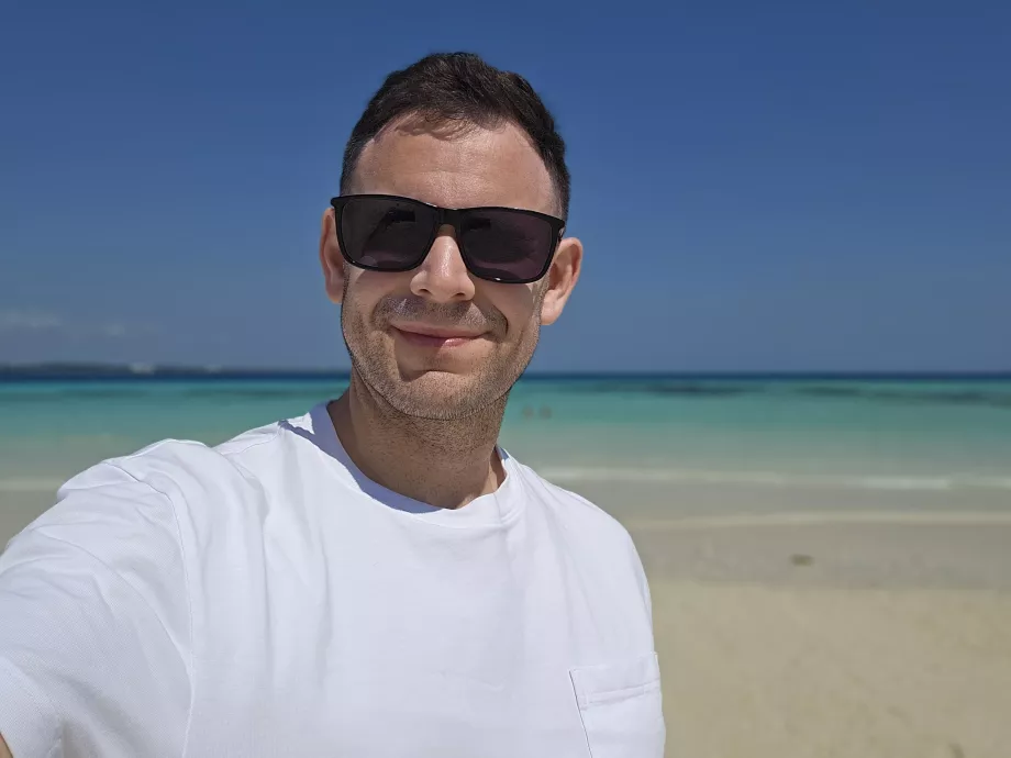 Jeg på Nakupenda Sandbank