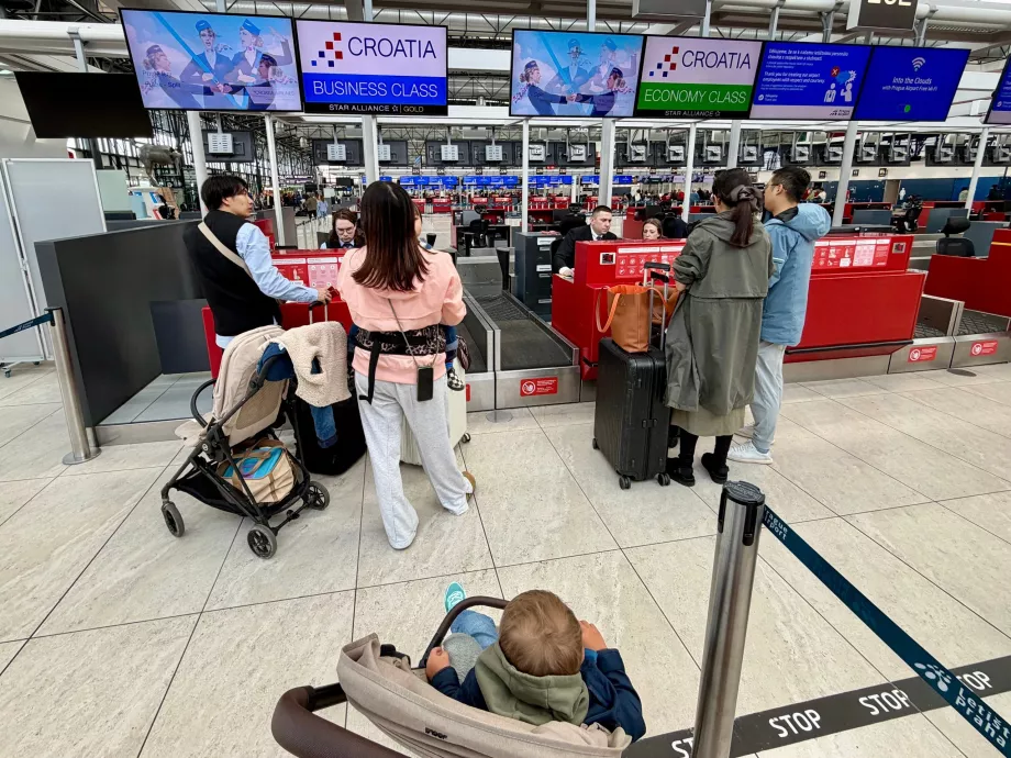 innsjekking Croatia Airlines