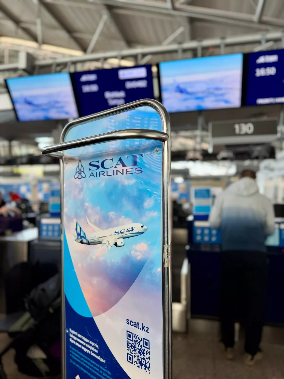 SCAT Airlines-boksen for omberegning av bagasje