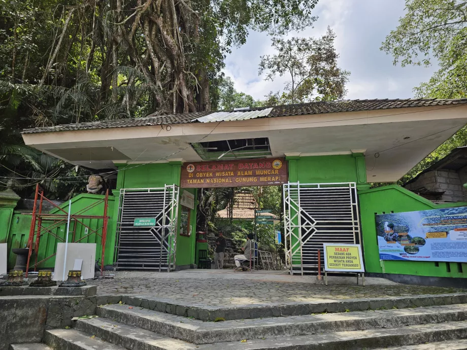 Inngang til Merapi nasjonalpark