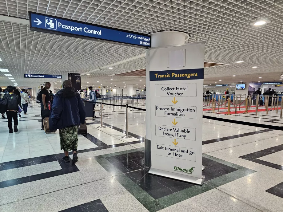 Informasjon for transferpassasjerer