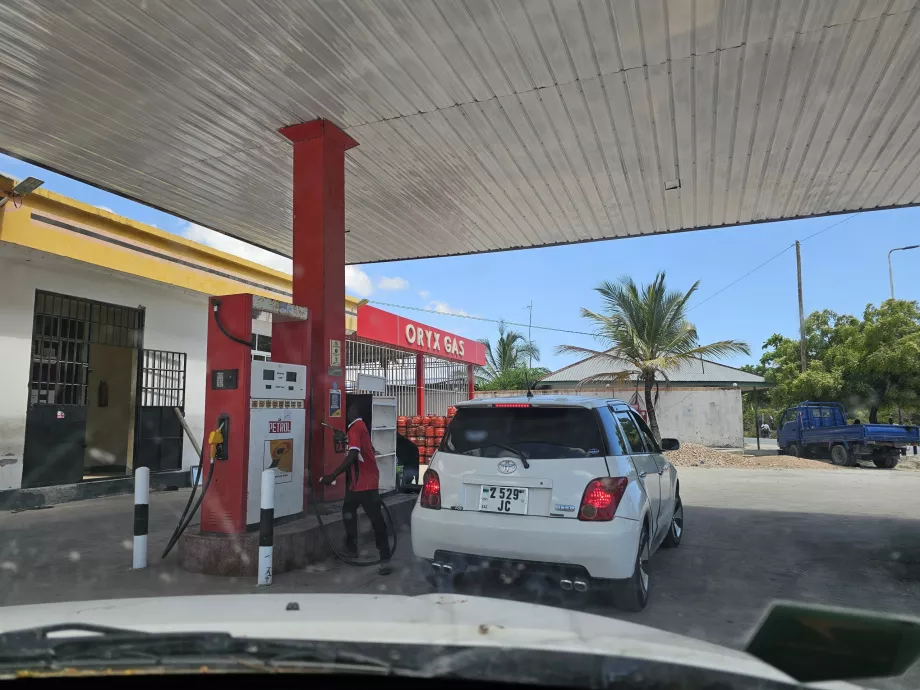 Pumpestasjon med operatør