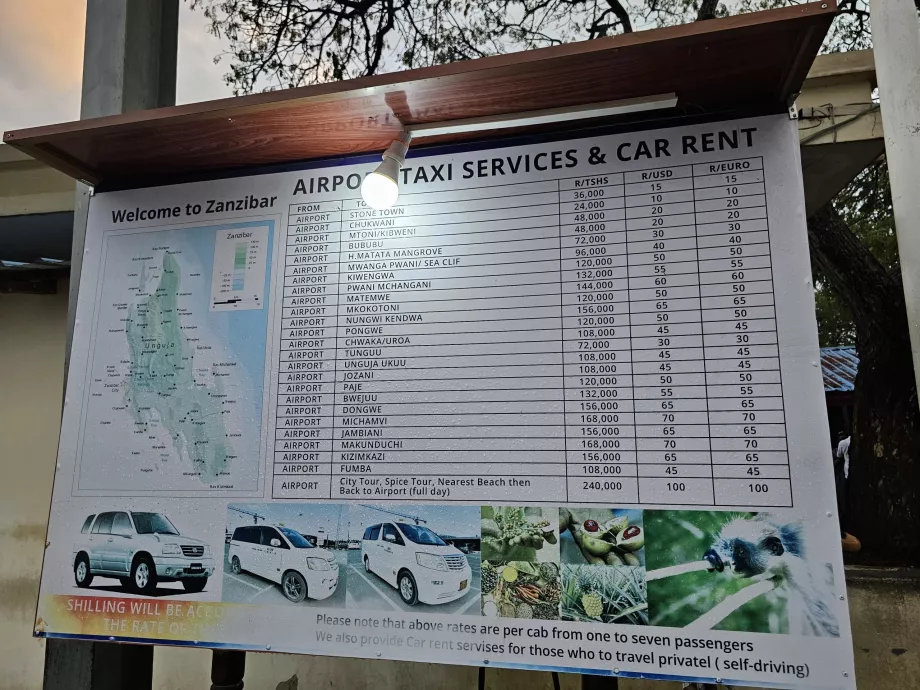 Offisielle drosjepriser i 2026