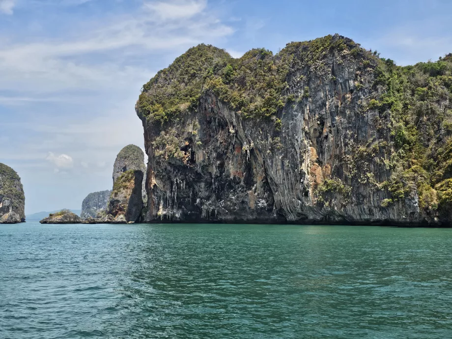 Klippeformasjoner på Railay